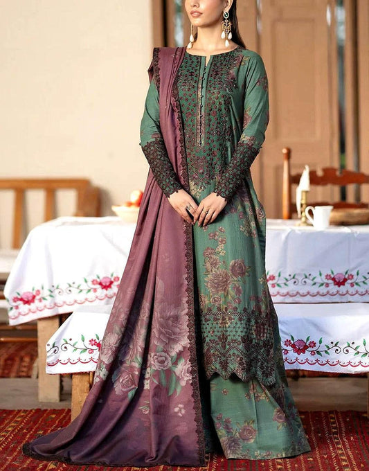 iznik chicken kari Lawn Unstitched - BK.Clothings